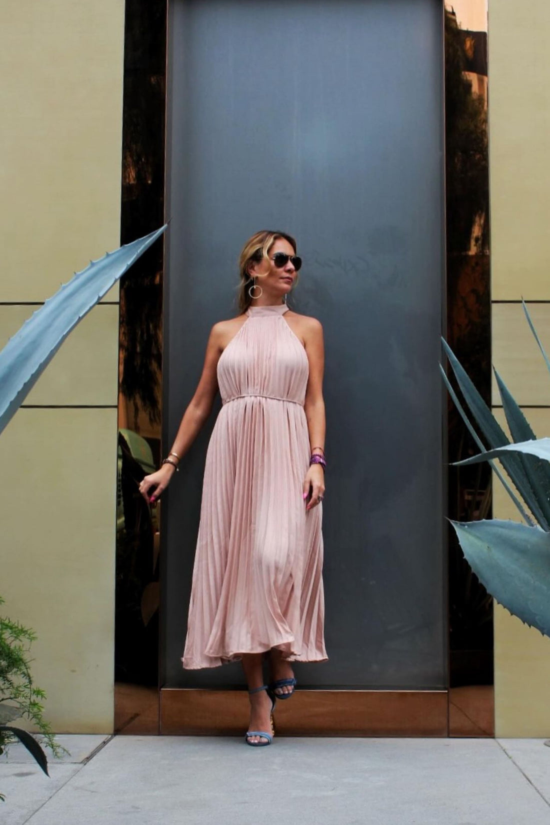 Pink Wine Dress