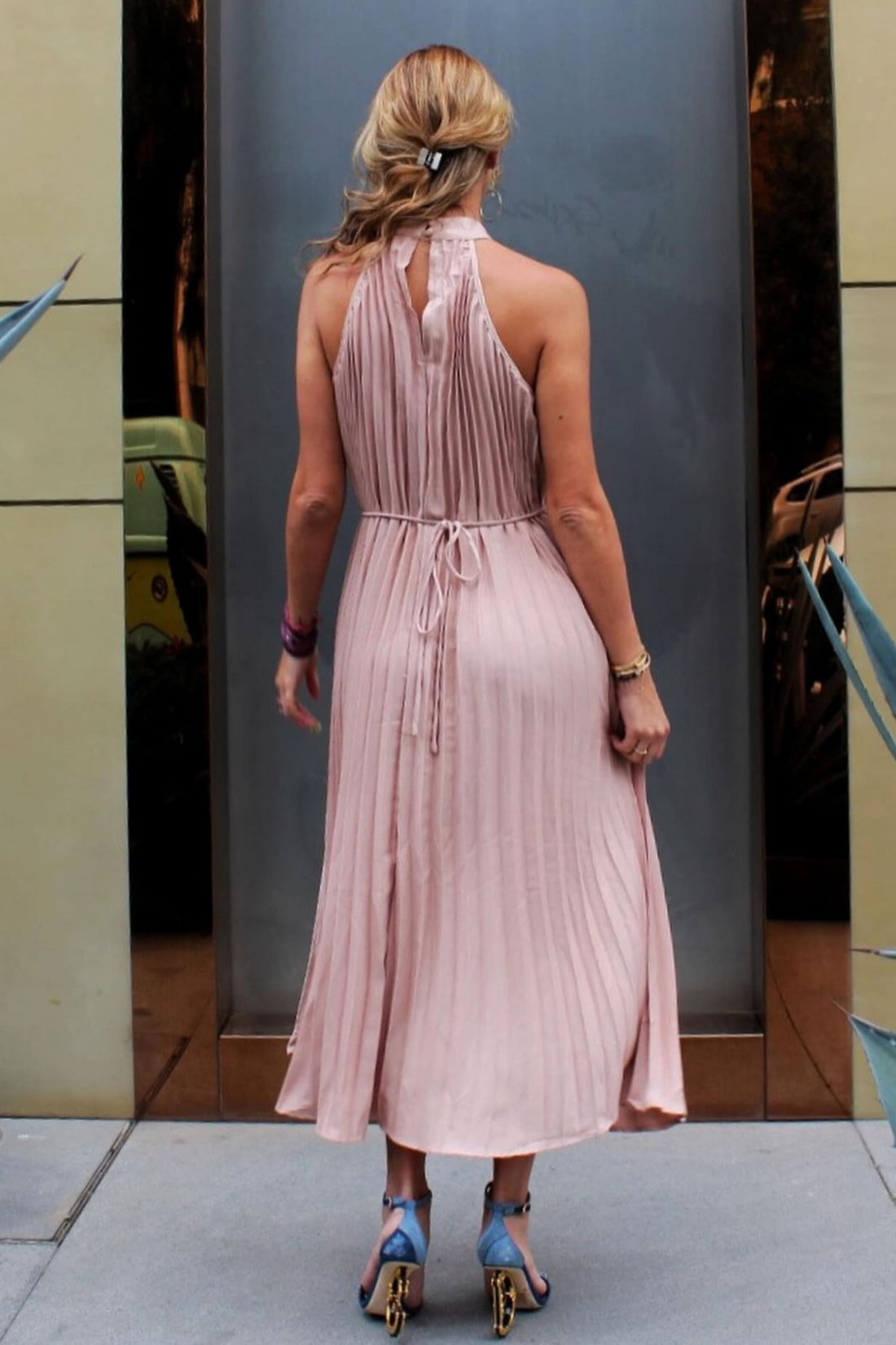 Pink Wine Dress